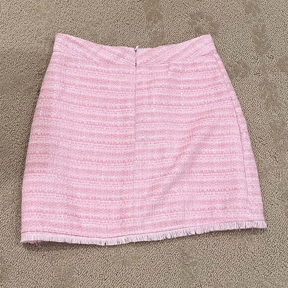 BB Dakota x Steve Madden Pink Tweed-Like Skirt – Size 2 - Picture 3 of 3